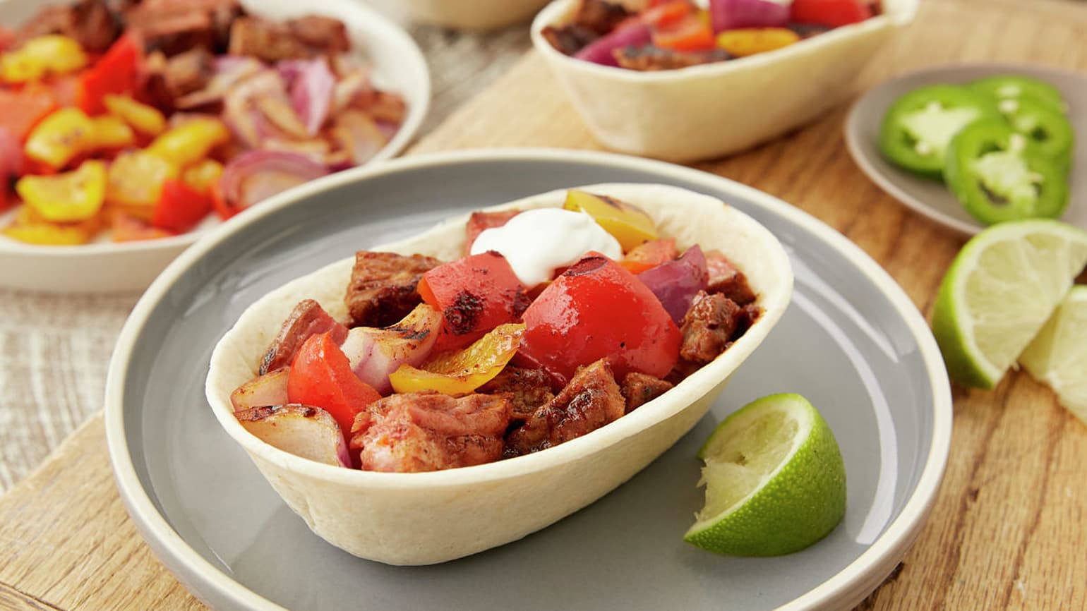 Grilled Steak Fajita Tacos Mexican Recipes Old El Paso